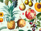 Botanical Vintage Fruits - Kitchen Chart Print