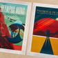 Space Travel - Mars Retro Tourism Advert - Set of 3 Prints