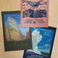 Vintage Travel - US National Parks - Set of 3 Prints